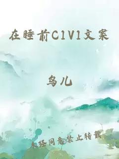 在睡前C1V1文案